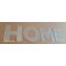 Zinc decorative letter HOME 30 cm