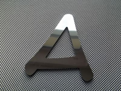 Decorative wall mirror letter ANIME ACE