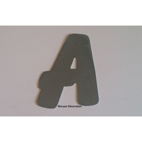 Zinc letter sign BALLOON