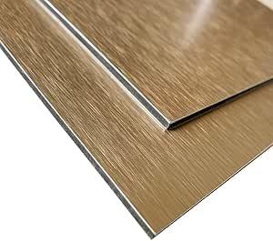 Brushed metal letter DOM CASUAL