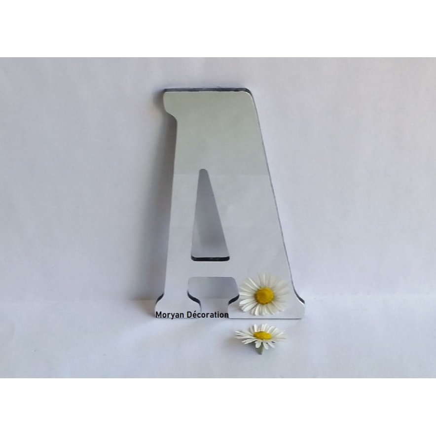 BERNARD CONDENSED decorative wall mirror letter