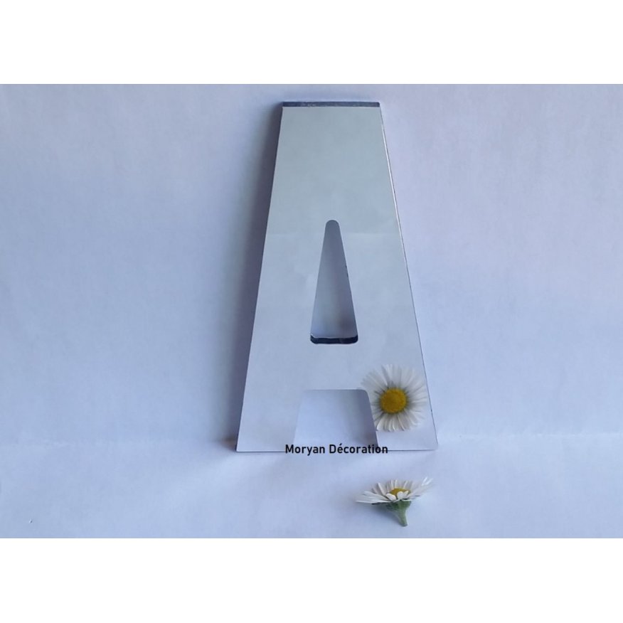 ALTERNATE GOTHIC decorative wall mirror letter