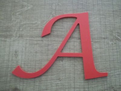 Plastic letter PVC color LUCIDA CALLIGRAPHY