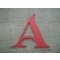 Plastic letter PVC color SHANGRI LA