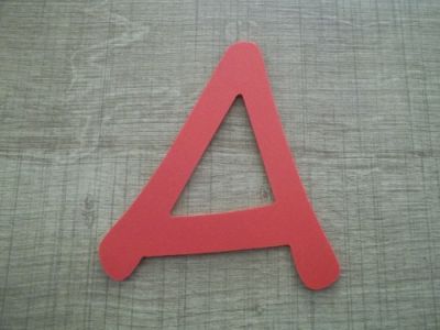 Plastic letter PVC color ANIME