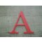 Plastic letter PVC color LOFT