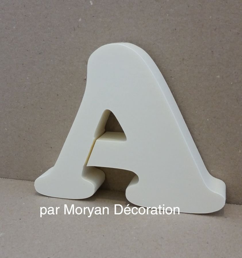 Polystyrene letter COOPER BLACK