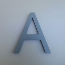 ARIAL STD sign letter