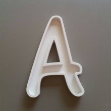 Hollow letter in white PVC AR CENA