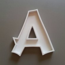 Hollow letter in white PVC CANCUN