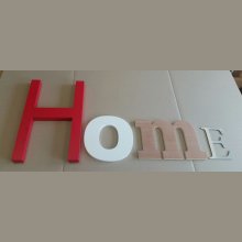 Decorative wall letter HOME