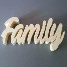 Polystyrene letters Family
