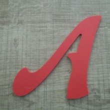 Plastic letter PVC color FELIPE