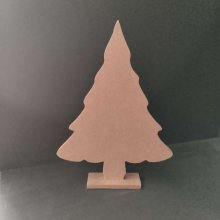 Wooden support to decorate Christmas tree